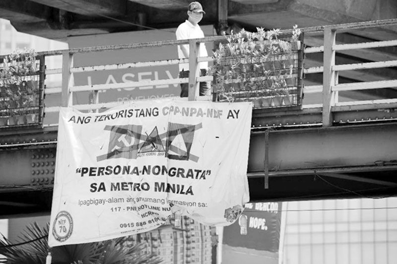 CPP-NPA idineklarang persona non grata sa Metro Manila