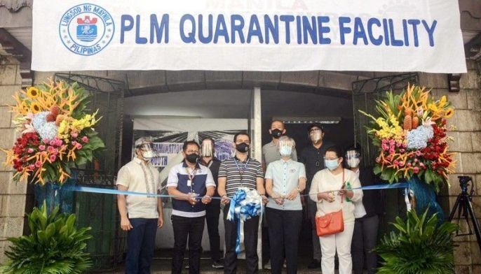 Manila opens quarantine facility at PLM