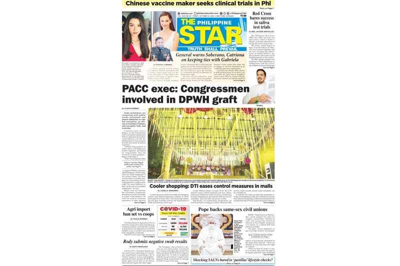 The STAR Cover (October 23, 2020)