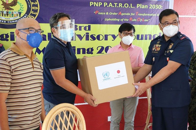 UN anti-drug agency donates facemasks, COVID-19 supplies in BARMM