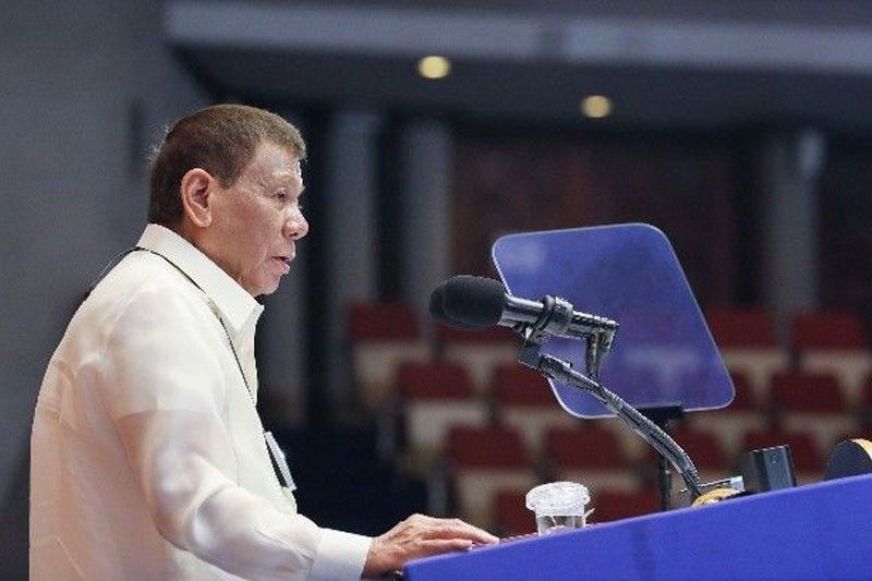 Duterte to security forces: Sans evidence, just keep quiet