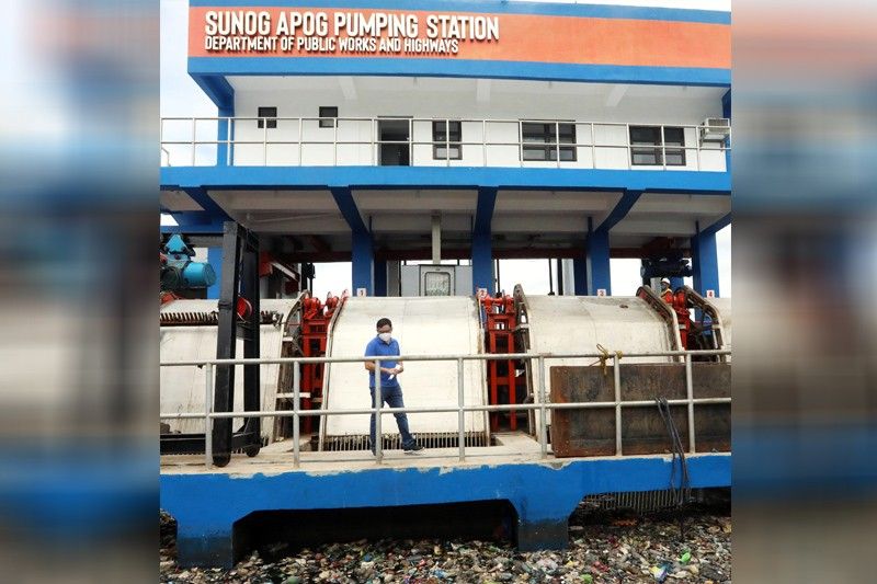 DPWH: Estero de Sunog Apog pumping station operational