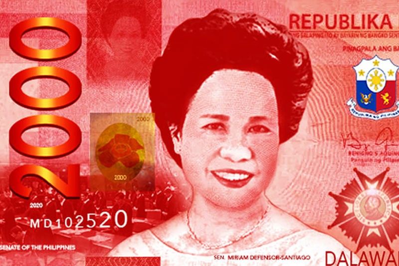 The best money we never had: Ilonggo explains symbolisms behind Miriam Defensor Santiago paper bill
