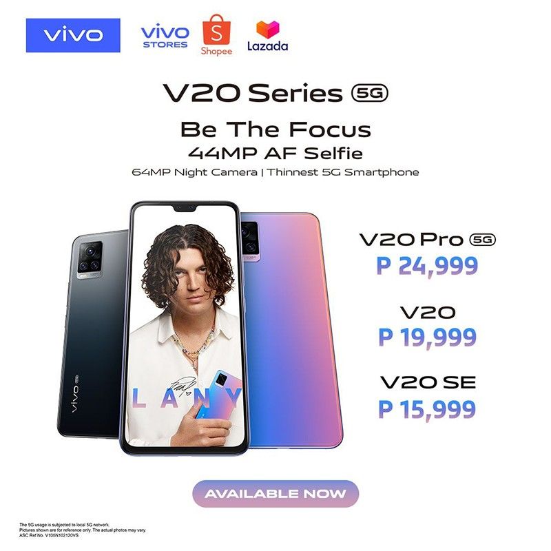#BeTheFocus with all-new vivo V20 series, available today!