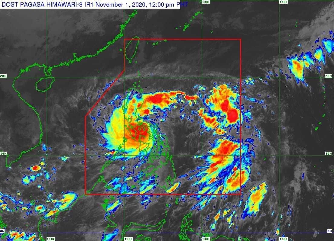Tropical storm 'Siony' enters Philippines with 'Rolly' still in the country