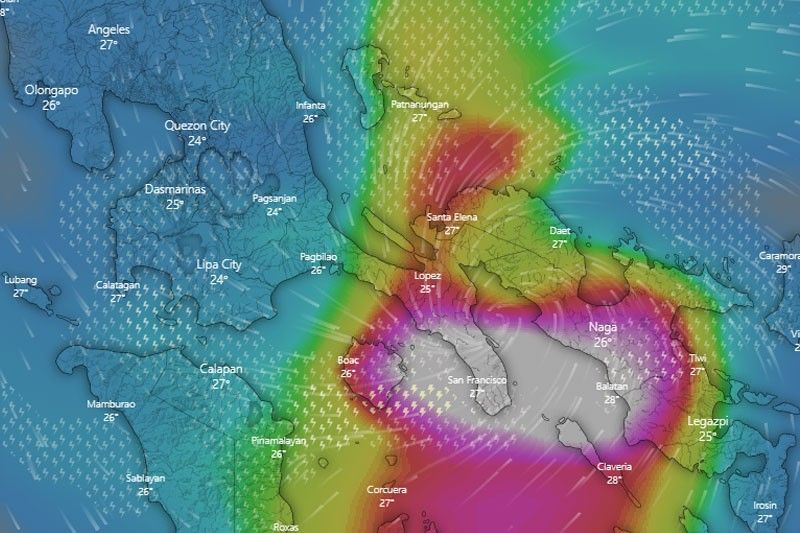 Severe flooding seen in Quezon despite 'Rolly' weakening into typhoonÂ 