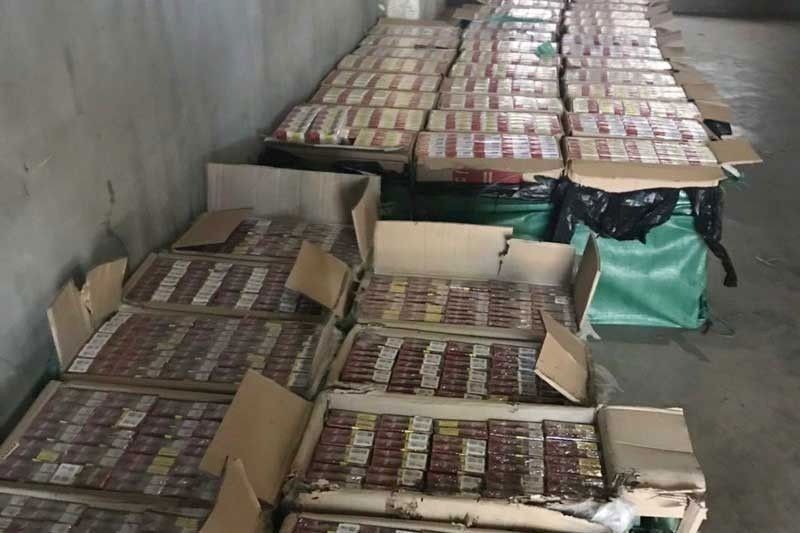 P60 milyong smuggled na sigarilyo, naharang ng BOC