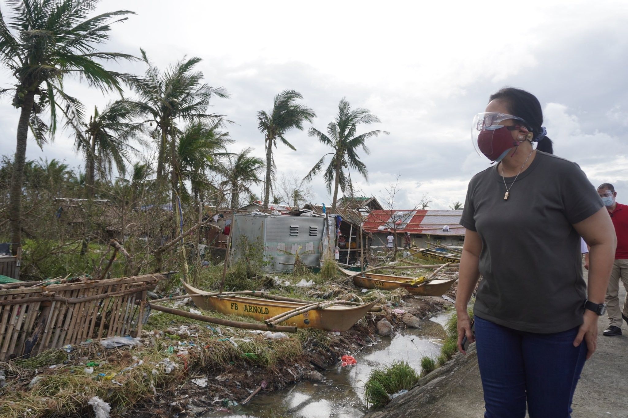 Robredo to visit Catanduanes, parts of Albay after 'Rolly' onslaught