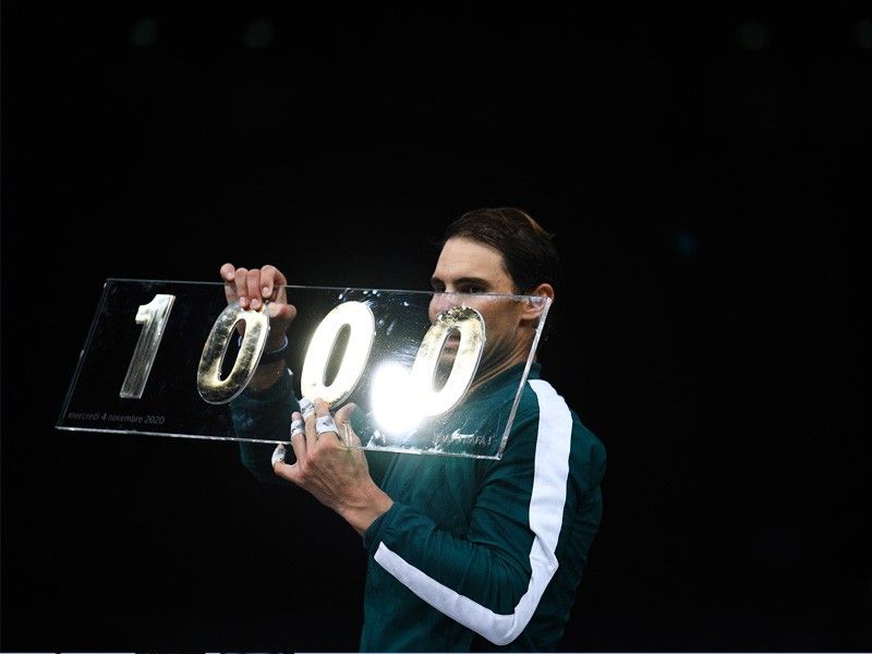 'Great achievement': Nadal claims 1,000th win of career