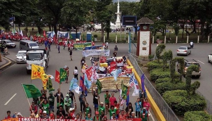 'Lakbayan' held to highlight IP issues, not recruit rebels &mdash; Sandugo