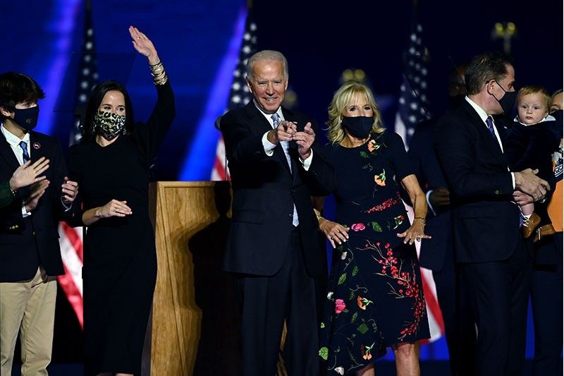 Biden urges unity in victory speech after beating Trump
