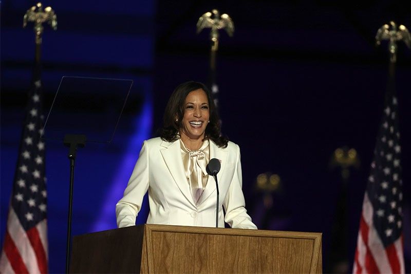 Making history, US VP-elect Harris tells women she won't be last
