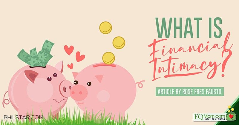 What is financial intimacy?