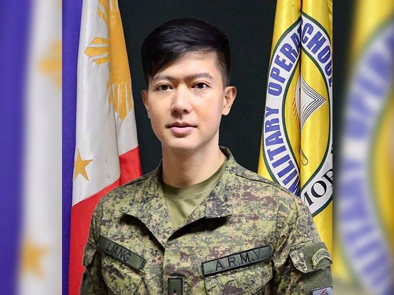 Ronnie Liang now an Army reservist after finishing civil-military ops correspondence course