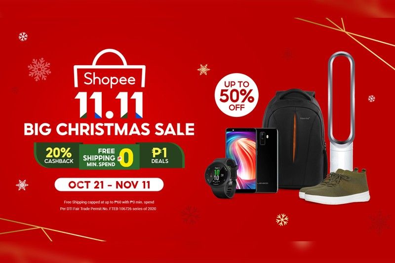 Treat yourself to the best deals at Shopee 11.11 Big Christmas Sale