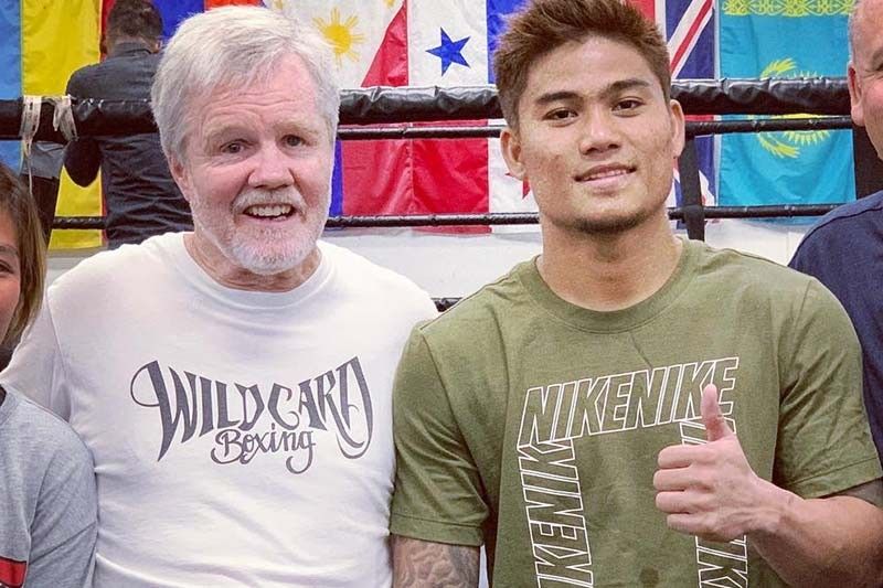 Magsayo relishes opportunity to train with Freddie Roach