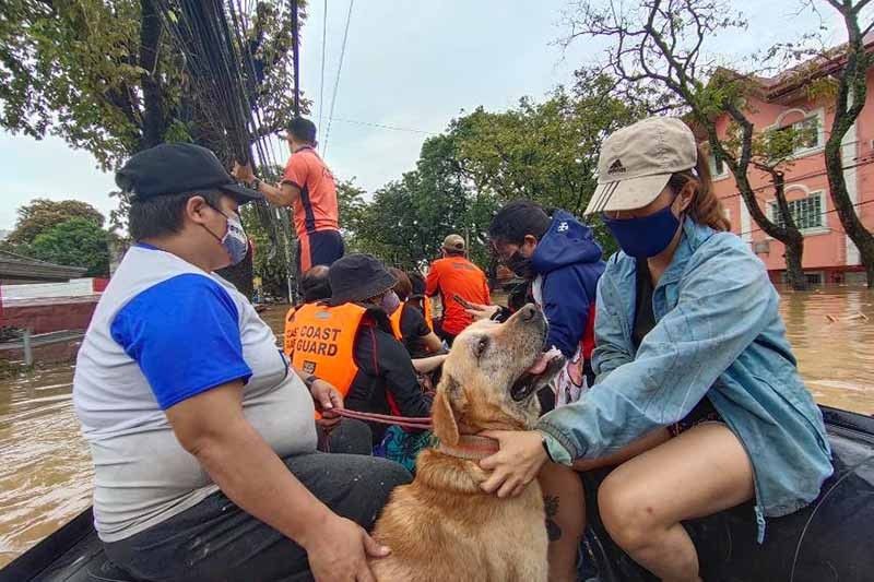 Government 'on top of situation', Duterte tells typhoon-hit Luzon