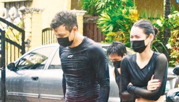 Jericho at misis na si Kim nag-surfboard para tumulong sa pagre-rescue