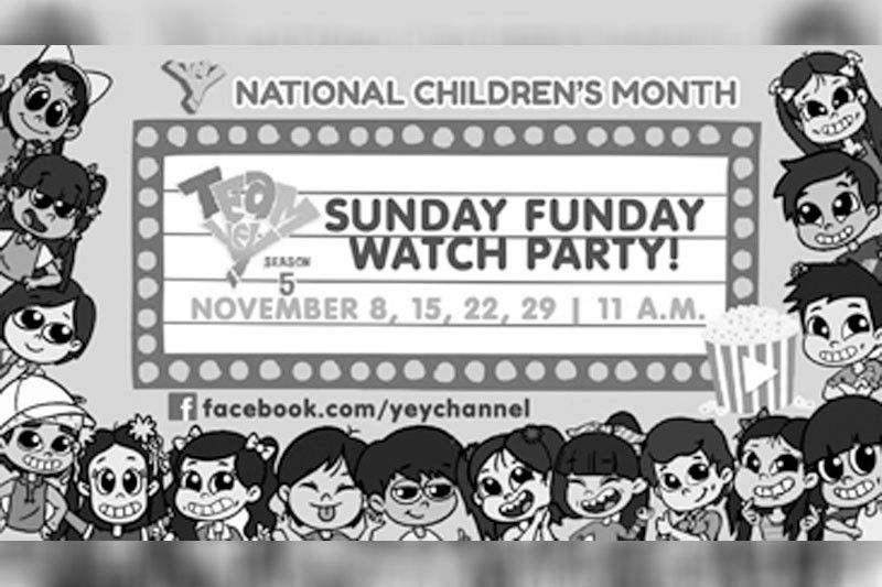 YeY, magtuturo at may palaro ngayong National Childrenâ��s Month