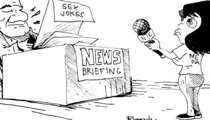 EDITORIAL - Inappropriate humor