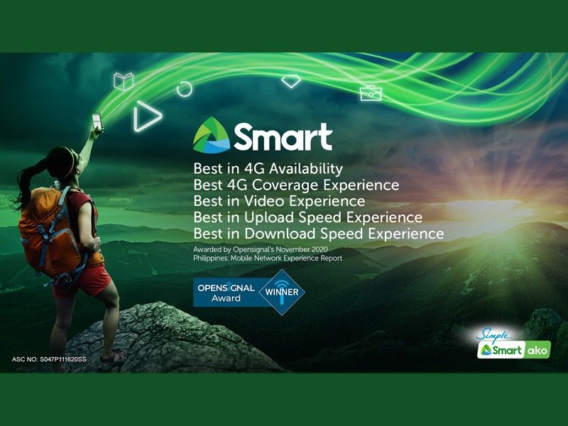 Smart widens gap vs competition on 4G Availability, wins Opensignal's first 4G Coverage Experience award