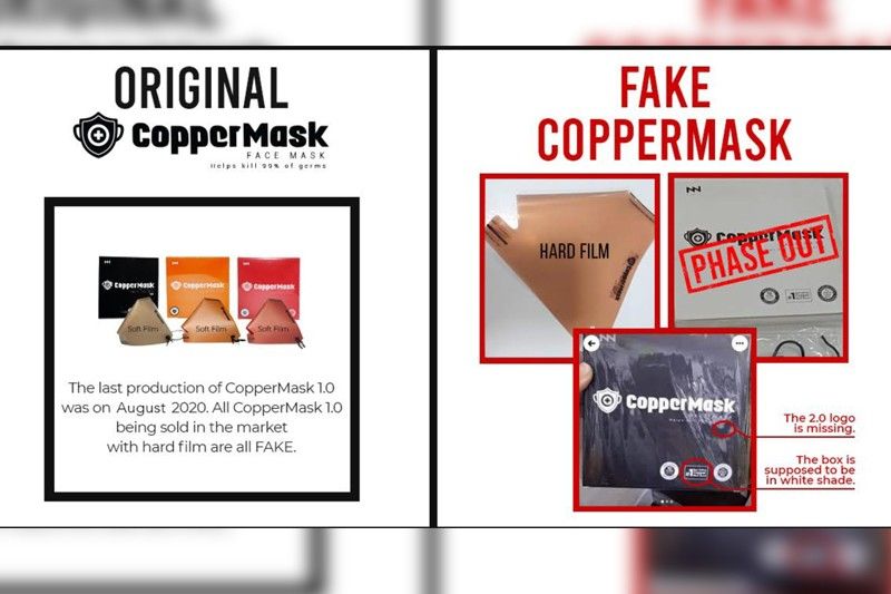 Public warned against use of fake CopperMask