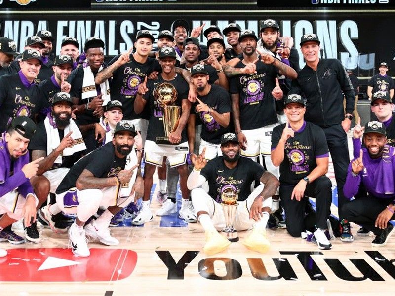 NBA champion Lakers face 'balancing act' in fast-approaching season