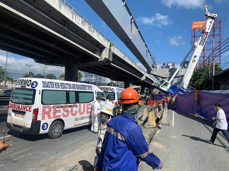 1 dead, 4 hurt after Skyway steel girder collapses