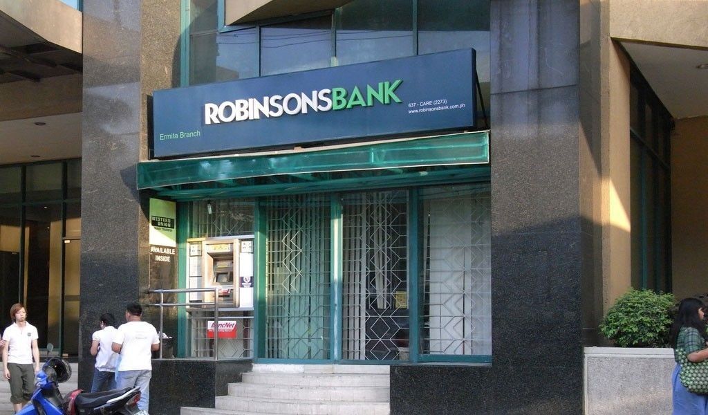 Robinsons Bank earnings jump 70% in 9 months