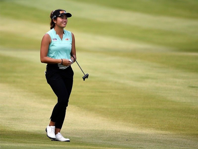 Pagdanganan rallies with eagle-spiked 69 but misses LPGA cut by 1
