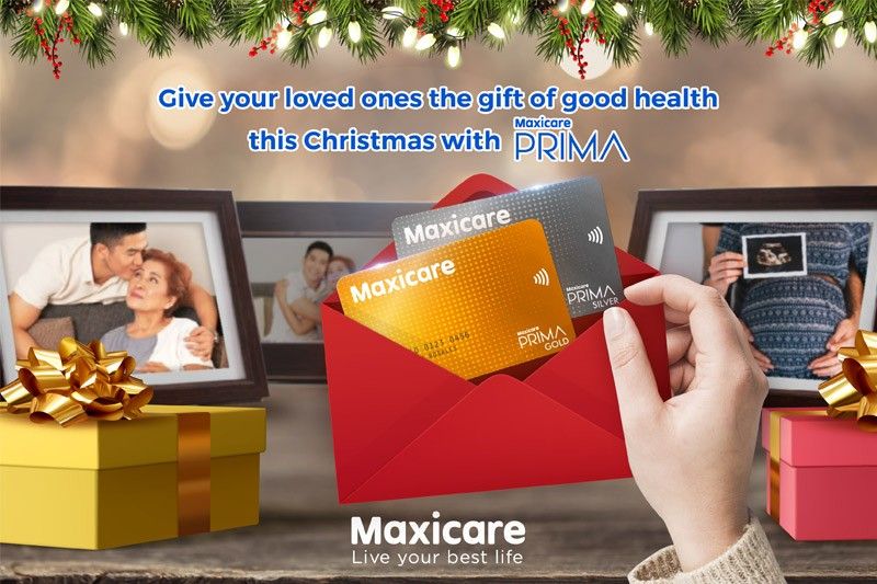 Give the gift of good health this Christmas with Maxicare PRIMA