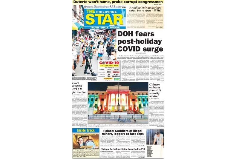 The STAR Cover (November 25, 2020)