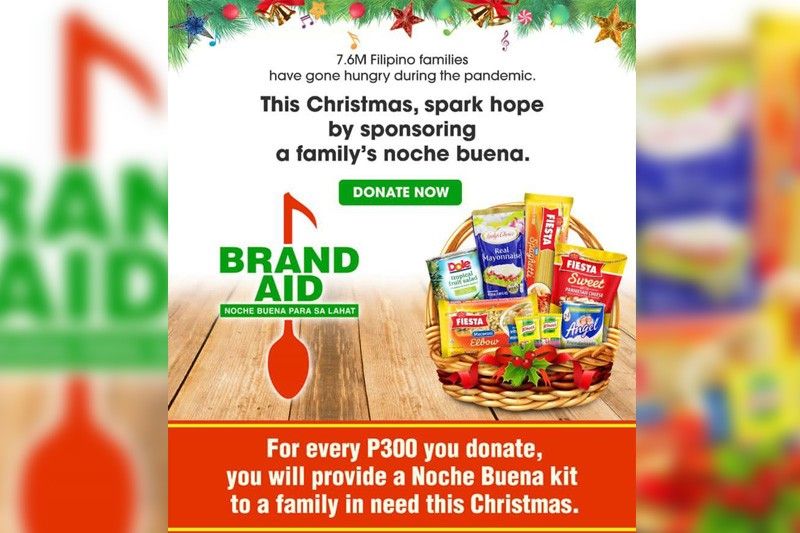 Top Filipino food companies unite for Brand Aid: Noche Buena Para sa Lahat