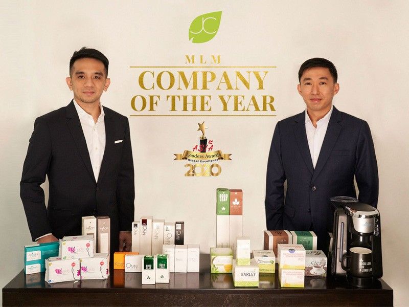 JC shines as MLM Company of the Year in Asia Leaders Awards