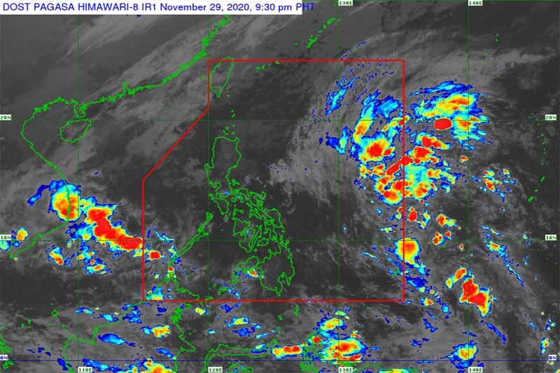 PAGASA warns Bicol, Visayas residents of approaching LPA