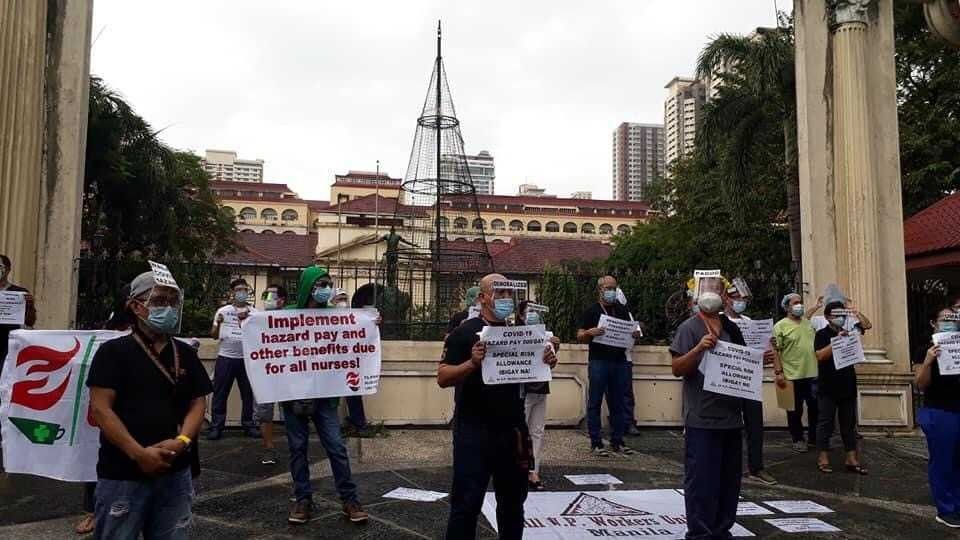 Amid clamor from workers, PGH vows to settle delay in hazard pay release
