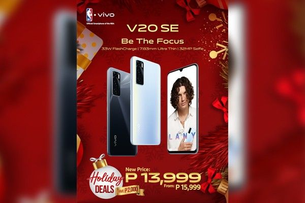 vivo V20 SE gets P2,000 holiday deal discount