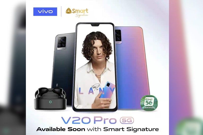 Thinnest 5G smartphone vivo V20 Pro now available with Smart Signature Plan 1999