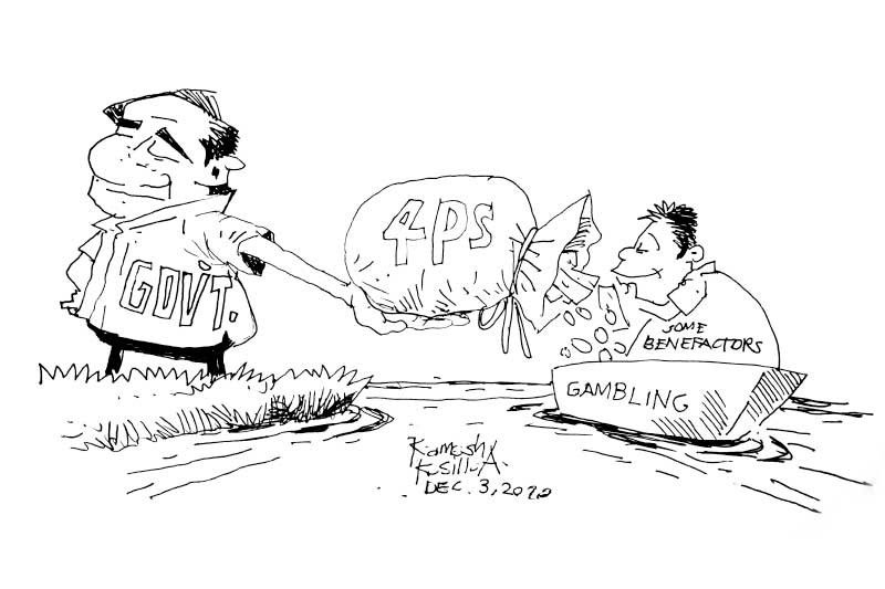 EDITORIAL - A fool and his money