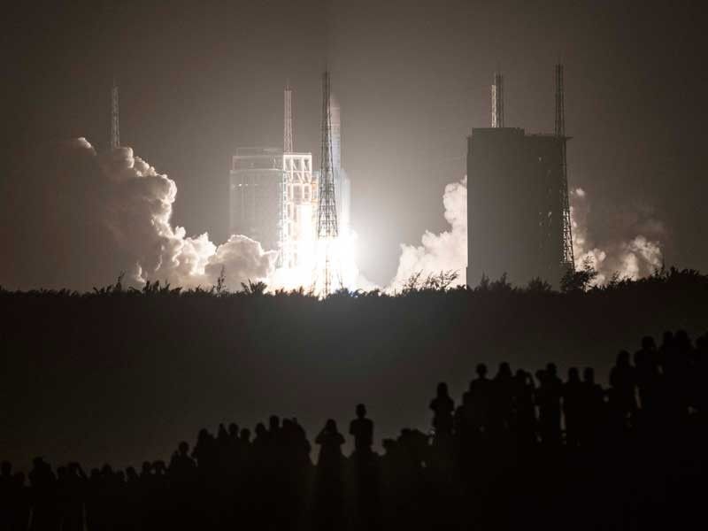 China's lunar probe lands on Moon â�� Xinhua