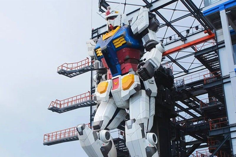 Life-size 'moving Gundam' takes off in Japan