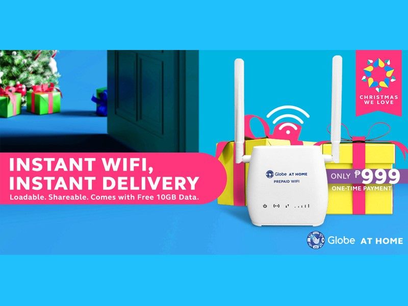 Need a fast connection? No worries, Grab and Globe At Home got you covered!