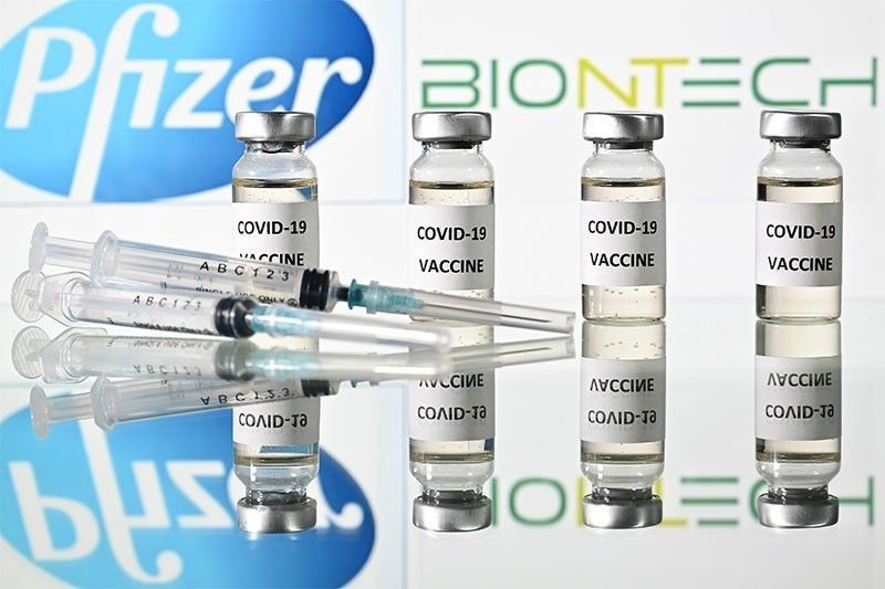 Pfizer vaccines arrive in UK
