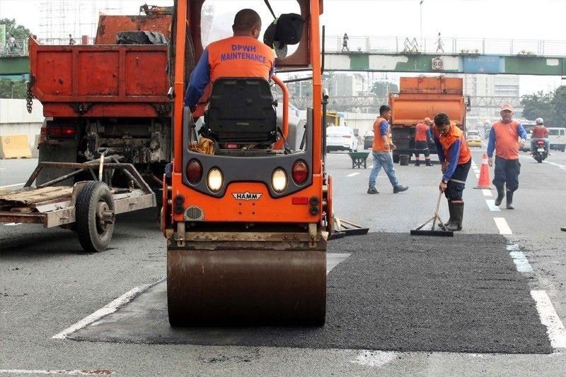 DPWH resumes NCR road rehabilitation