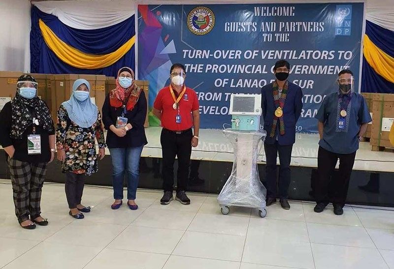 Lanao Sur gets five medical ventilators from United Nations