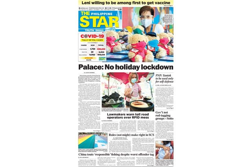 The STAR Cover (December 7, 2020)