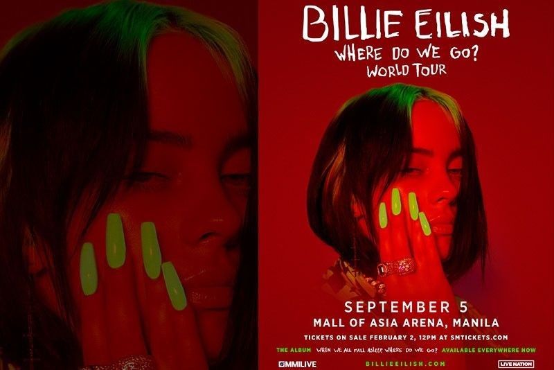 Billie Eilish Manila tour canceled