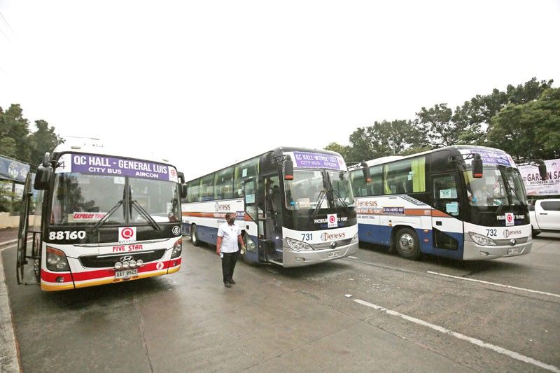 Free rides: Quezon City government rolls out bus augmentation program