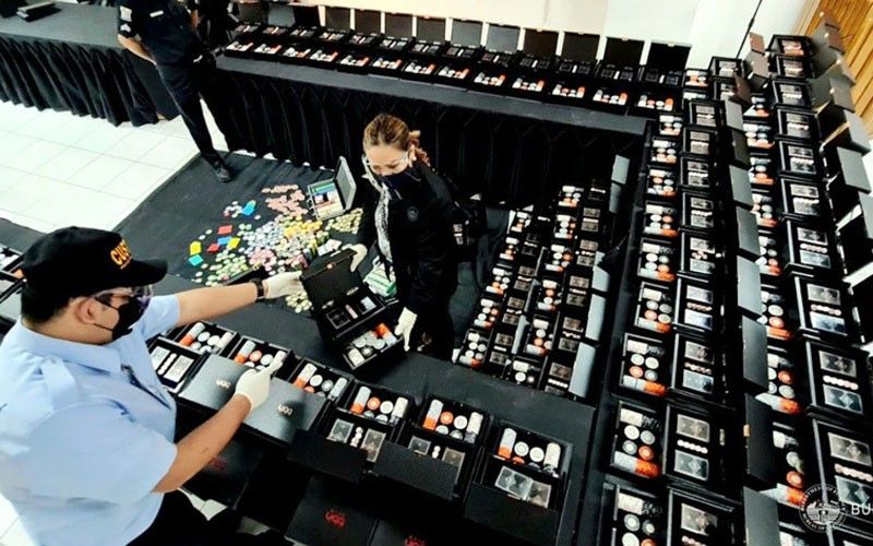 BOC seizes 75 poker chip sets