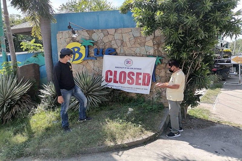 Batangas LGU orders closure of Laiya resort after COVID-19 protocols breach